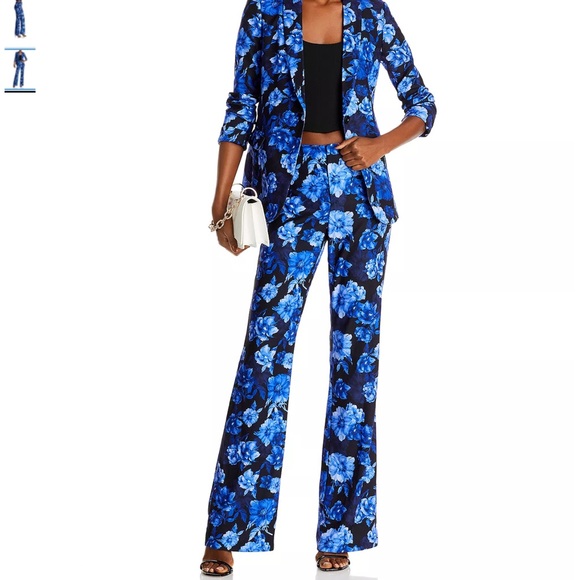 Banana Republic Pants - Floral Straight Leg Pants sz 8L